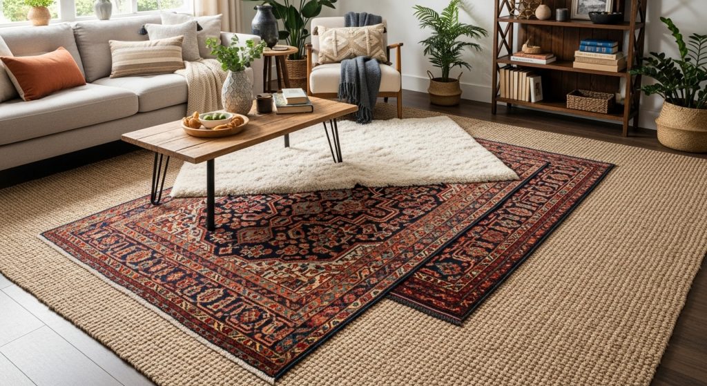 Layer Your Rugs