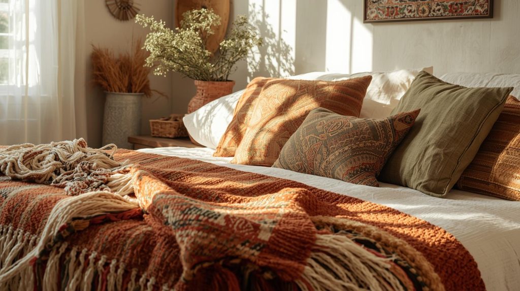 Soft, Bohemian Bedding