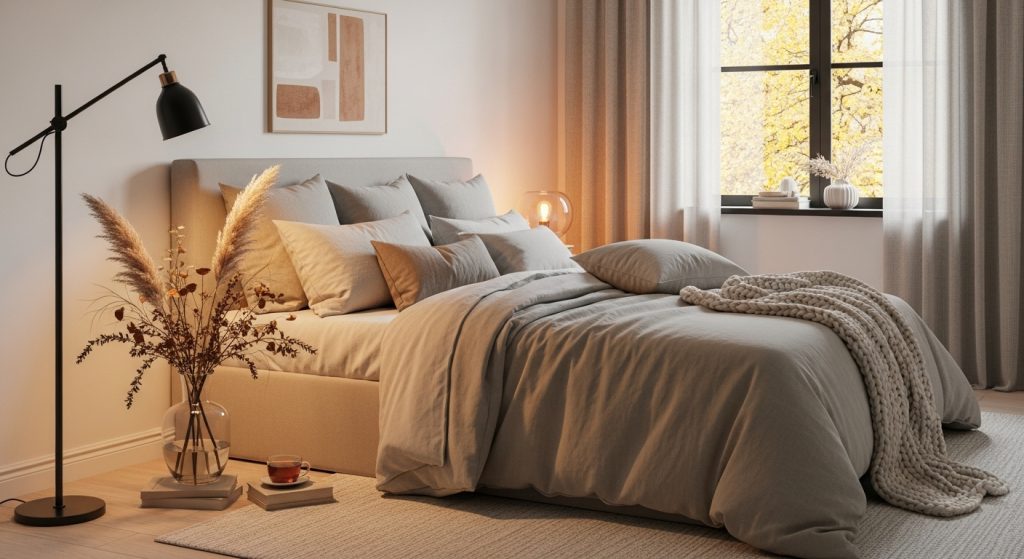 Fall Bedroom Decor Aesthetic Cozy Style