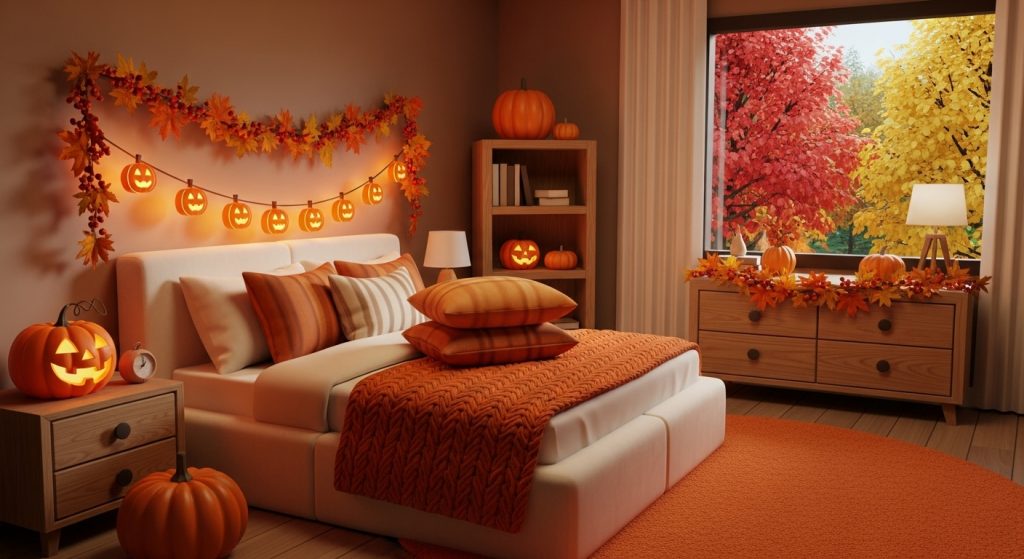  Fall Bedroom Bloxburg Inspiration