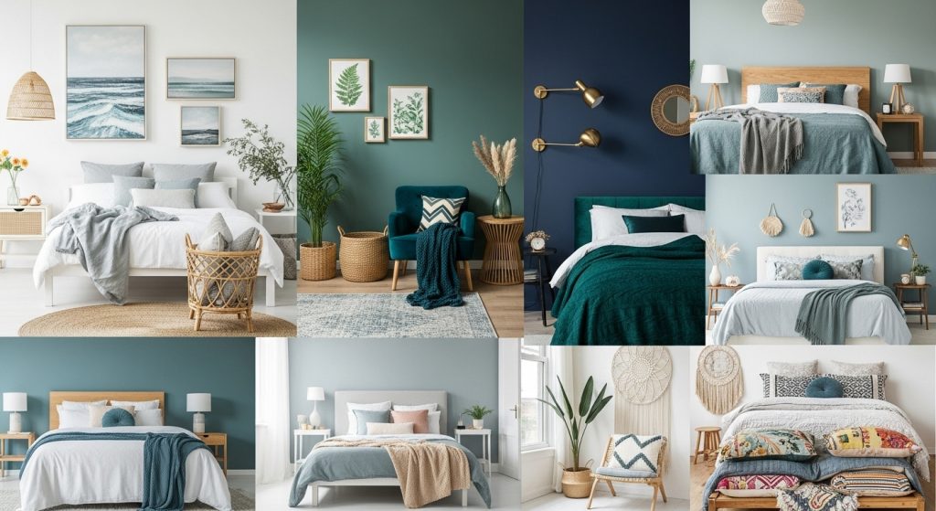 Blue Green Bedroom Themes to Try