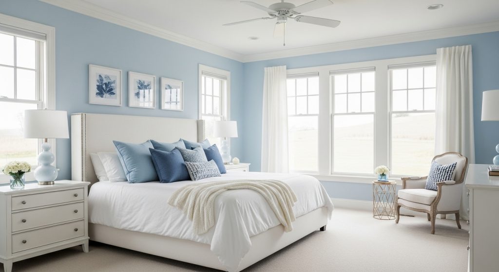 Choosing the Right Shades of Blue and White