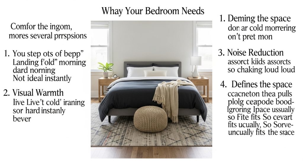 Why Your Bedroom Needs a Rug
